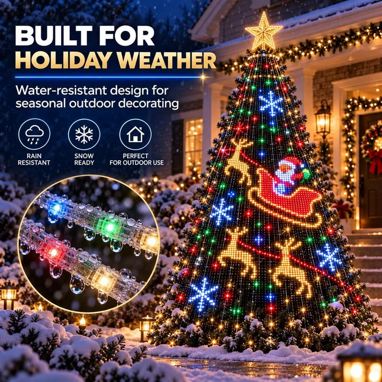Holiday Glow Christmas light display — image 4